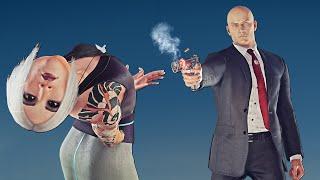 This is WHAT 5000+ Hours in HITMAN Looks Like: Loud Pistol Eliminations in Hokkaido