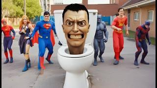 Skibidi Toilet VS The Superhero Multiverse!