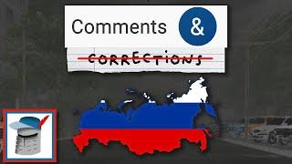 Comments & Corrections: The Most Russian Game Ever Made