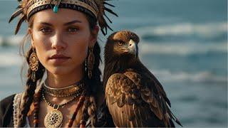 Flight of the GOLDEN EAGLE  Shamanic Drumming  Spiritual Tribal Music  Shaya Meditations