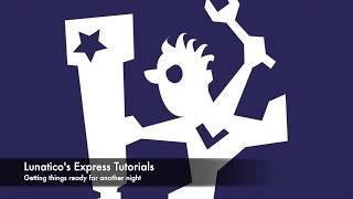 Express tutorials 03: Getting ready for a new session