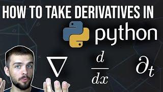 Derivatives In PYTHON (Symbolic AND Numeric)