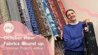 New Fabrics Round up - October's Christmas Edition