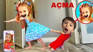 OLAMAZ ARAS NASTYA ARIYOR SAKIN AÇMA ZİLE BASIP KAÇIYOR !!! ​⁠@elifsinemtv ​⁠@TroomTroom