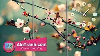 Ý Nghĩa Phong Thủy Khi Treo Tranh Hoa Đào
