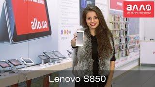 Видео-обзор смартфона Lenovo S850