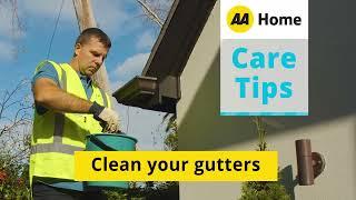 AA Home Care Tip - Clean your gutters