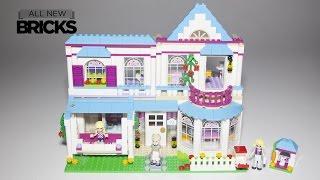 Lego Friends 41314 Stephanie's House Speed Build