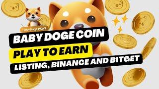 Baby Doge Coin Play To Earn || Price Surge, Binance Listing, and Bitget Predictions