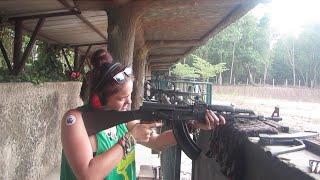 Shooting an AK47 - Ho Chi Minh City, Vietnam