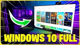 WINDOWS 10 FULL GAMER: VERSÃO RÁPIDA  PARA PC/NOTEBOOK FRACO 