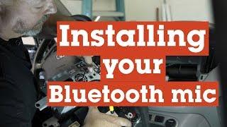 How to install the microphone for your Bluetooth car stereo | Crutchfield