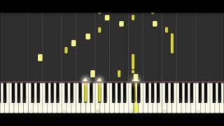 Liszt Piano Concerto No.1 Mvt.2【Synthesia】