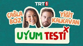 Çağla Boz ve Yiğit Kalkavan Uyum Testi Sorularını Yanıtladı! @KendiDusenAglamazTRT