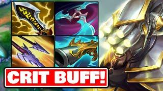 CRIT BUILD is BACK with NEW Master Yi Jungle BUFFS!