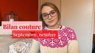 Bilan couture : septembre et octobre |Atelier Mauricette