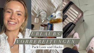 URLAUBS VORBEREITUNG  | Pack-Liste, Organisation und Hacks 