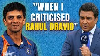 "What Happened When I Criticized Rahul Dravid and He Replied....." ft. Sanjay Manjrekar