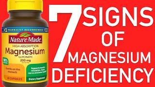 Magnesium - 7 Signs of Deficiency | Medically Speaking