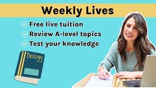 Weekly Live Tuition (Thursday 12th September 2024) Photosynthesis