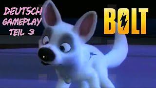 BOLT - EIN HUND FÜR ALLE FÄLLE VIDEOGAME GAMEPLAY IN DEUTSCH TEIL 3 - ROKIPOKI - VIDEO GAME MOVIES