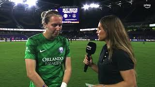 Anna Moorhouse's Post-Match Interview | Orlando Pride vs. Kansas City Current