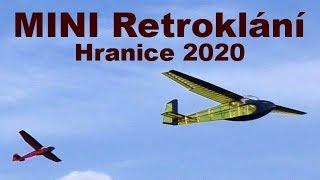 MINI Retroklani - mini scale RC glider aerotows Hranice 2020