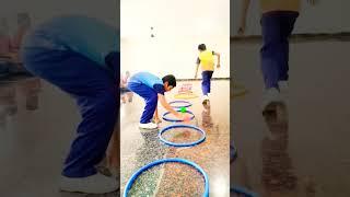 BALL PASSING RUN|Kiran Sir| #recreationalactivities #recreation #games #physicaleducation #kiransir