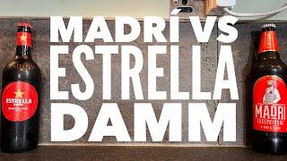 Estrella Damm Vs Madri Excepcional , Barcelona Vs Madrid The Battle Of The Spanish Lagers