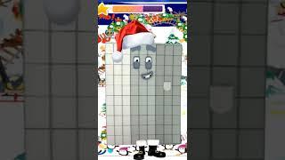 Numberblock 90 Christmas Dress Up #numberblocks #shorts #christmas