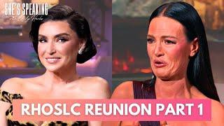 Lisa Barlow is Allergic to Apologies | RHOSLC Reunion Part 1