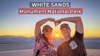 Explore the WORLD'S LARGEST Gypsum Dunes at White Sands National Park!