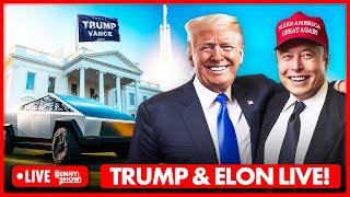 Trump and Elon Musk Host SHOCK Press Conference LIVE Right Now From White House: 'Get Ready...'