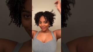 Twist out routine on type 4 hair! #curlyhair #naturalbeauty #blackgirlmagic #viralshort #naturalhair