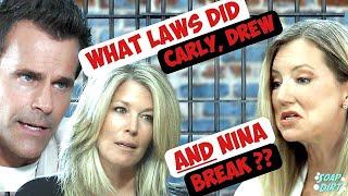 What Laws Did Carly Drew And Nina Break on General Hospital? #gh #generalhospital