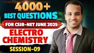 CSIR NET Questions Practice 09 | Electrochemistry | CSIR NET & GATE  Best Questions Practice