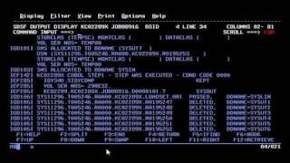 Basics of Running COBOL / JCL and Checking Output on IBM Mainframe