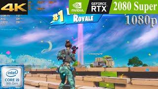 Fortnite: RTX 2080 Super | 1080p | High Settings | FPS Benchmark Gameplay (Nvidia Driver 445.75)