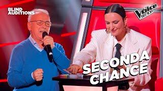 Gianni con “Rose Rosse” di Ranieri guadagna la 2° chance di Arisa |The Voice Senior Blind Auditions