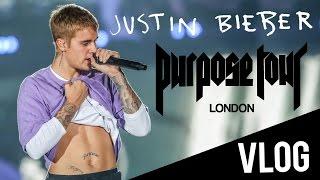 VLOG: JUSTIN BIEBER #PURPOSETOURLONDON | iamdazale