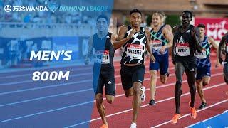 Donavan Brazier edges Bryce Hoppel to win the men's 800m (Monaco 2020)  - Wanda Diamond League