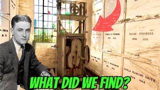 1920s Mausoleum Tour! WHAT DID WE FIND?