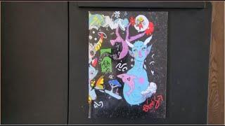 Coloring Book Flip Through | Grimes: Miss Information, a Coloring Book