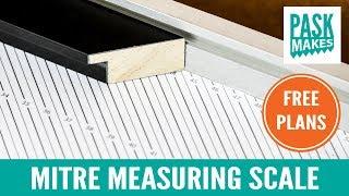 Mitre Measuring Scale