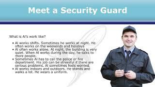 Security Guard Job Profile