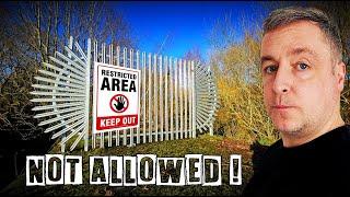 Exploring A Disused Lock Which Once Connected The River Mersey To The Manchester Ship Canal