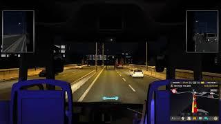 ETS2 | SCANIA BUS | ROUTE:  LYON TO GENEVA TO BERN