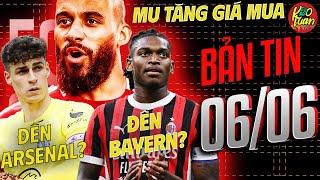NEWS 6/6 : MU hikes Mbeumo bid; Arsenal targets Kepa; Bayern chases Leao