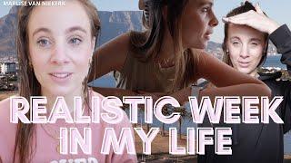 Realistic Work Week in my Life | South African Youtuber