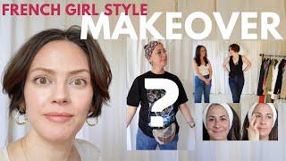 From Vegas Wild to Parisian Chic in One Day - French Girl Style Makeover my friend Sara!